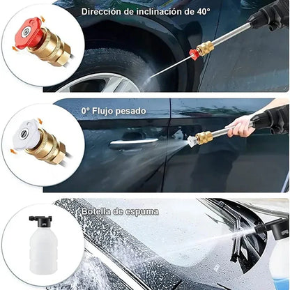 HIDROLAVADORA PORTATIL DE 2 BATERIAS 360V